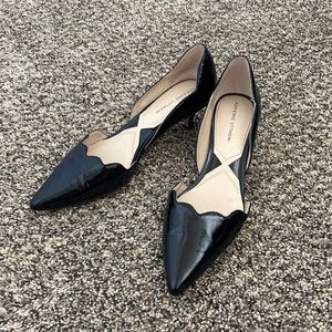 Adrienne Vittadini | Black Pointy Toed Heels